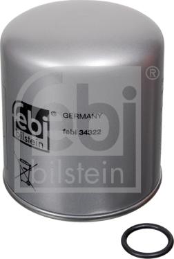 Febi Bilstein 34322 - Cartuccia essiccatore aria, Imp. aria compressa autozon.pro