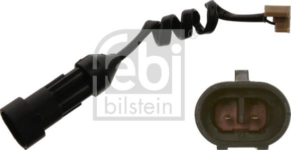 Febi Bilstein 35449 - Contatto segnalazione, Usura past. freno / mat. d'attrito autozon.pro