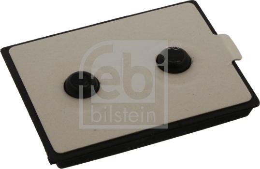 Febi Bilstein 35321 - Piastra d'usura, molla a balestra autozon.pro