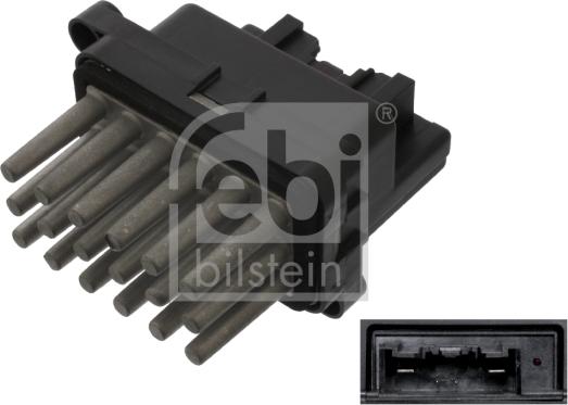 Febi Bilstein 38645 - Resistenza, Ventilatore abitacolo autozon.pro