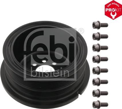 Febi Bilstein 33614 - Puleggia cinghia, Albero a gomiti autozon.pro