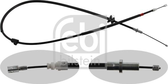 Febi Bilstein 33159 - Cavo comando, Freno stazionamento autozon.pro