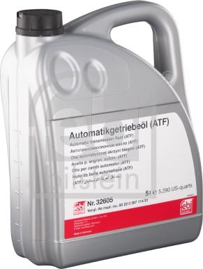 Febi Bilstein 32605 - Olio cambio automatico autozon.pro