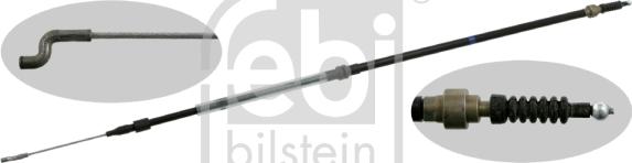 Febi Bilstein 27161 - Cavo comando, Freno stazionamento autozon.pro