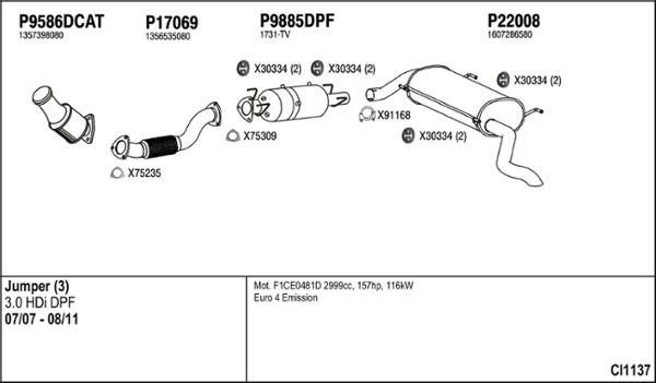 Fenno CI1137 - Impianto gas scarico autozon.pro