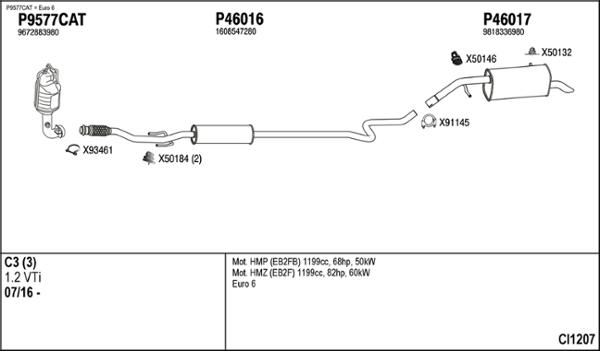 Fenno CI1207 - Impianto gas scarico autozon.pro