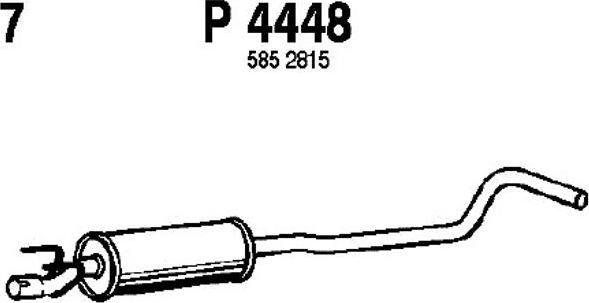 Fenno P4448 - Silenziatore centrale autozon.pro