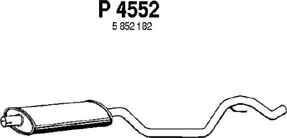 Fenno P4552 - Silenziatore centrale autozon.pro