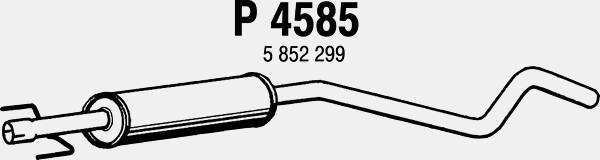 Fenno P4585 - Silenziatore centrale autozon.pro