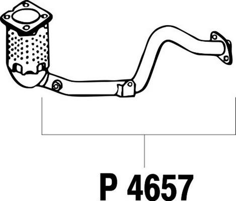 Fenno P4657 - Tubo gas scarico autozon.pro