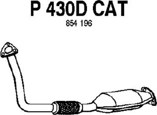 Fenno P430DCAT - Catalizzatore autozon.pro