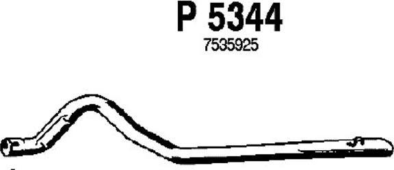 Fenno P5344 - Tubo gas scarico autozon.pro