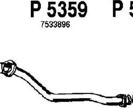 Fenno P5359 - Tubo gas scarico autozon.pro