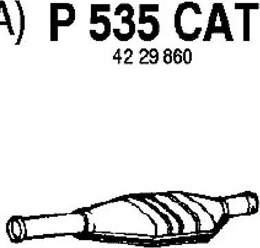 Fenno P535CAT - Catalizzatore autozon.pro