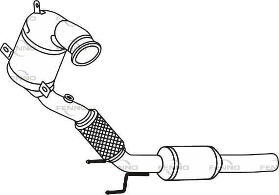 Fenno P8376CAT - Catalizzatore autozon.pro