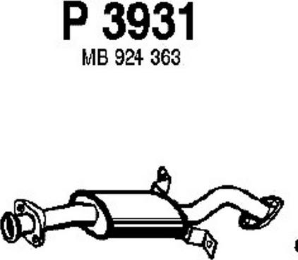 Fenno P3931 - Silenziatore centrale autozon.pro