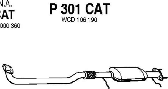 Fenno P301CAT - Catalizzatore autozon.pro