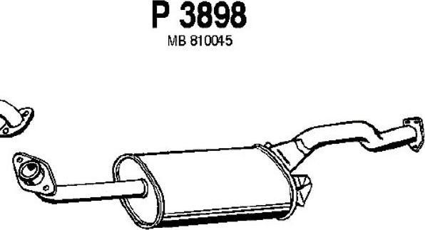 Fenno P3898 - Silenziatore centrale autozon.pro