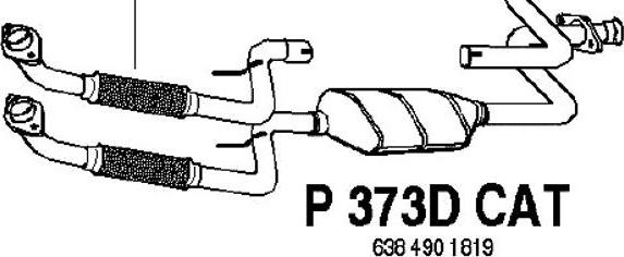 Fenno P373DCAT - Catalizzatore autozon.pro