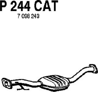 Fenno P244CAT - Catalizzatore autozon.pro