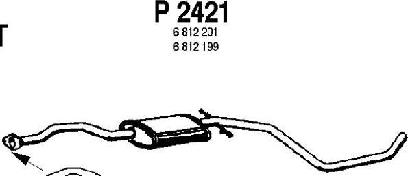 Fenno P2421 - Silenziatore centrale autozon.pro