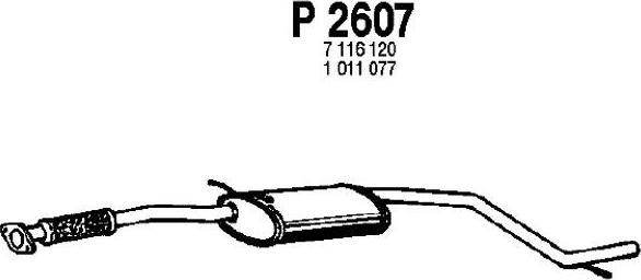 Fenno P2607 - Silenziatore centrale autozon.pro