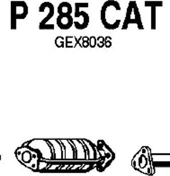 Fenno P285CAT - Catalizzatore autozon.pro