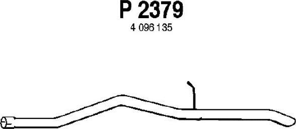 Fenno P2379 - Tubo gas scarico autozon.pro