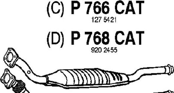 Fenno P766CAT - Catalizzatore autozon.pro