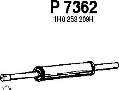 Fenno P7362 - Silenziatore centrale autozon.pro