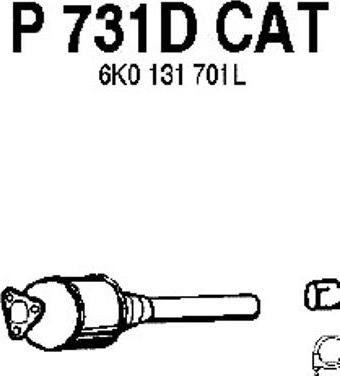 Fenno P731DCAT - Catalizzatore autozon.pro