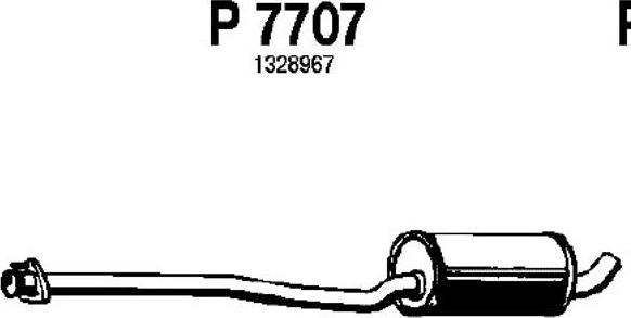 Fenno P7707 - Silenziatore centrale autozon.pro