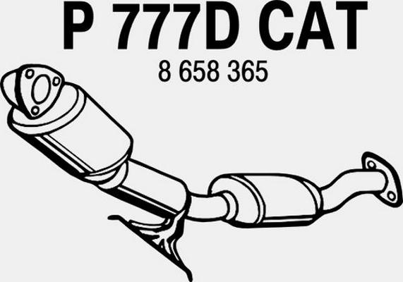 Fenno P777DCAT - Catalizzatore autozon.pro