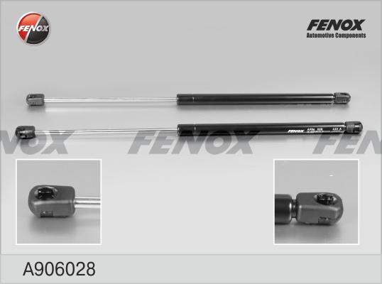 Fenox A906028 - Ammortizzatore pneumatico, Cofano motore autozon.pro