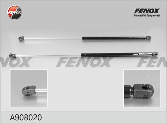 Fenox A908020 - Ammortizzatore pneumatico, Cofano motore autozon.pro