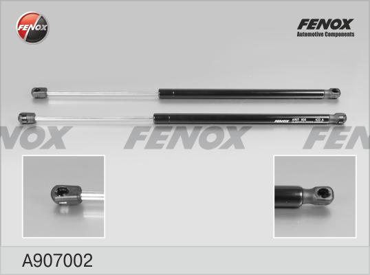 Fenox A907002 - Ammortizatore pneumatico, Cofano bagagli / vano carico autozon.pro