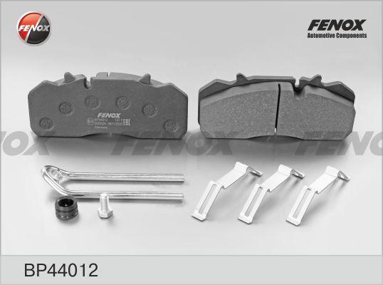 Fenox BP44012 - Kit pastiglie freno, Freno a disco autozon.pro