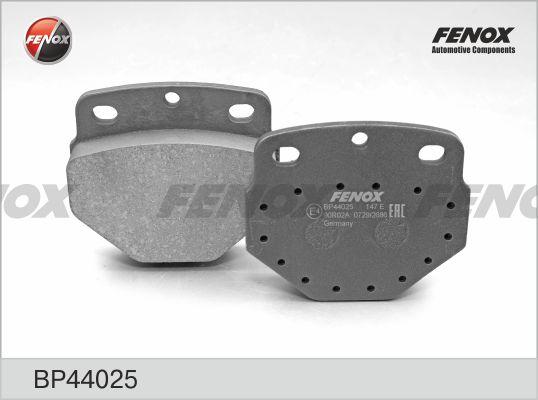 Fenox BP44025 - Kit pastiglie freno, Freno a disco autozon.pro