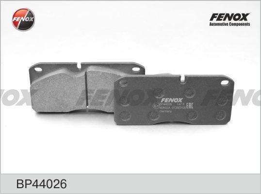 Fenox BP44026 - Kit pastiglie freno, Freno a disco autozon.pro