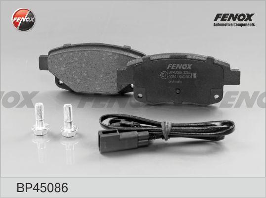 Fenox BP45086 - Kit pastiglie freno, Freno a disco autozon.pro