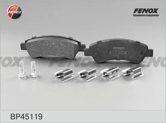 Fenox BP45119 - Kit pastiglie freno, Freno a disco autozon.pro