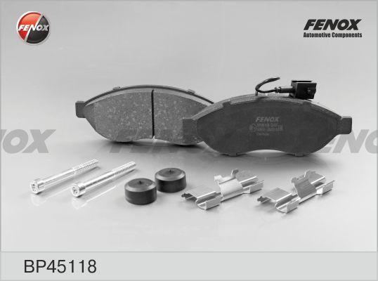 Fenox BP45118 - Kit pastiglie freno, Freno a disco autozon.pro