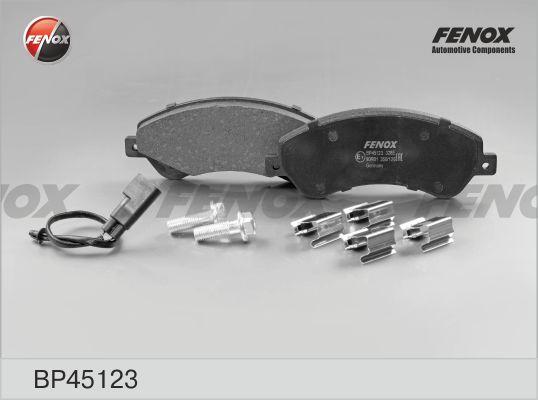 Fenox BP45123 - Kit pastiglie freno, Freno a disco autozon.pro