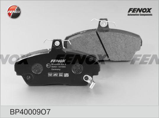 Fenox BP40009O7 - Kit pastiglie freno, Freno a disco autozon.pro