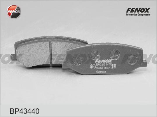 Fenox BP43440 - Kit pastiglie freno, Freno a disco autozon.pro