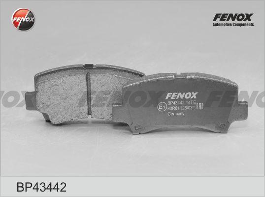 Fenox BP43442 - Kit pastiglie freno, Freno a disco autozon.pro