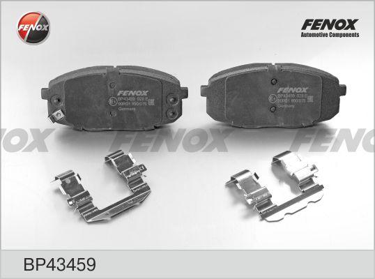 Fenox BP43459 - Kit pastiglie freno, Freno a disco autozon.pro