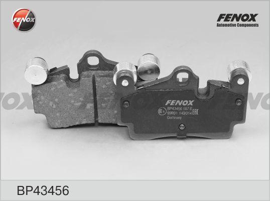 Fenox BP43456 - Kit pastiglie freno, Freno a disco autozon.pro