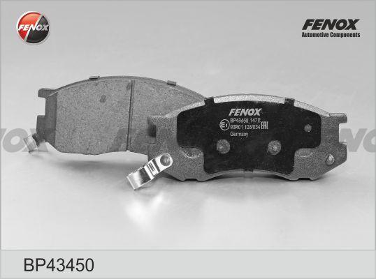 Fenox BP43450 - Kit pastiglie freno, Freno a disco autozon.pro