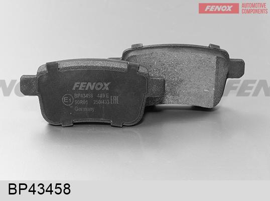 Fenox BP43458 - Kit pastiglie freno, Freno a disco autozon.pro